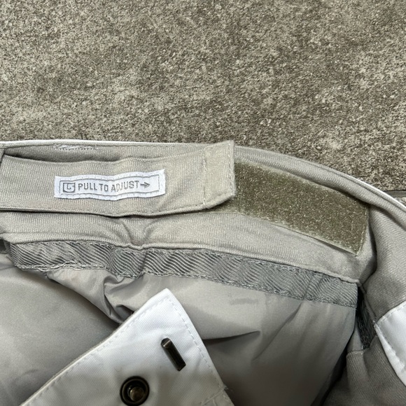 Burton white dry ride snow board ski pants women Size M - Picture 9 of 10